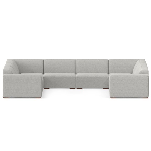 Simpli Home Rex U-Shaped Sectional Sofa