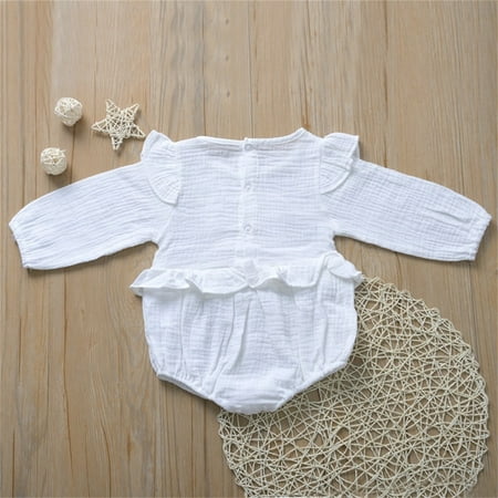 

Aayomet Baby Bodysuit Winter Baby Boy Romper Clothe Little Brother Romper Short Sleeve Jumpsuits One Piece Outfit White 2-3 Years