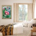 thumbnail image 4 of Cuadros Decorativos 5D DIY Diamond Painting Kits completo redondo taladro flor mosaico imagen pared Likrtyny embutido en tela, 4 of 9