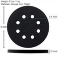 thumbnail image 2 of 12PCS 5 Inch(125mm) 8Hole Soft Sponge Interface Pad for Sanding Pads and Hook and Loop Sanding Discs, 2 of 6