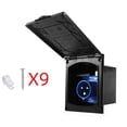 thumbnail image 4 of Ip44 Waterproof Socket Rv External Socket For Caravanning Embedded Socket For Rv External Power Input Made Of Plastic, 4 of 8