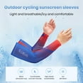 thumbnail image 4 of Sioweci 1 Pair Cooling Arm Sleeves Super Soft Breathable Moisture Wicking Sun Outdoor Sports Arm Sleeves for Men Women Black White, 4 of 13