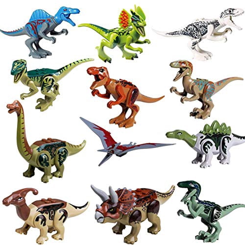 building block dinosaurs