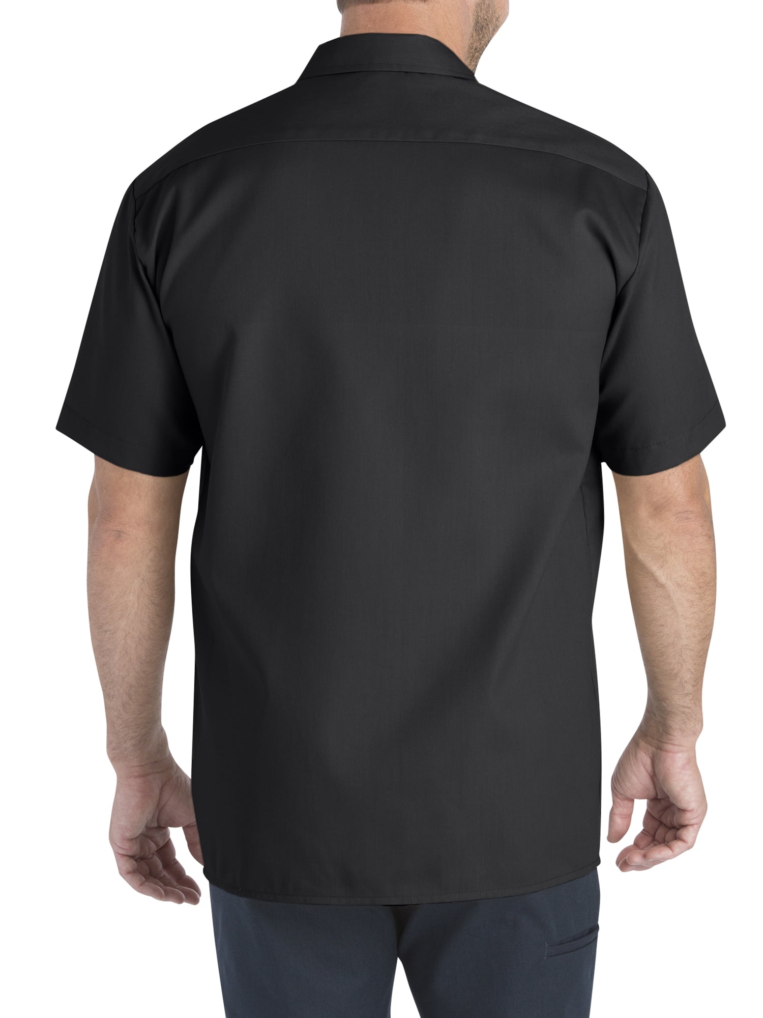 Dickies Breathable Short Sleeve Flex Male Black (Medium)