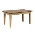 thumbnail image 4 of Brook 7-PC Farmhouse 62-134" Long Expanding Dining Table Set 2-Tone Brown Wood, 4 of 5