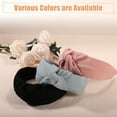 thumbnail image 7 of Unique Bargains Knotted Headbands Solid Colors Top Knot Headbands Elastic Headbands for Women Pink, 7 of 7
