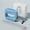 Blue, variant on Solaro Ab Belt, Fascia Ring Body Massager with 6 Adjustable Levels, Portable Percussive Massage Belt for Waist, Legs, and Arms, Cordless Hands-Free Sculpting Device with 15-Min Auto-Off, USB-C Rechar