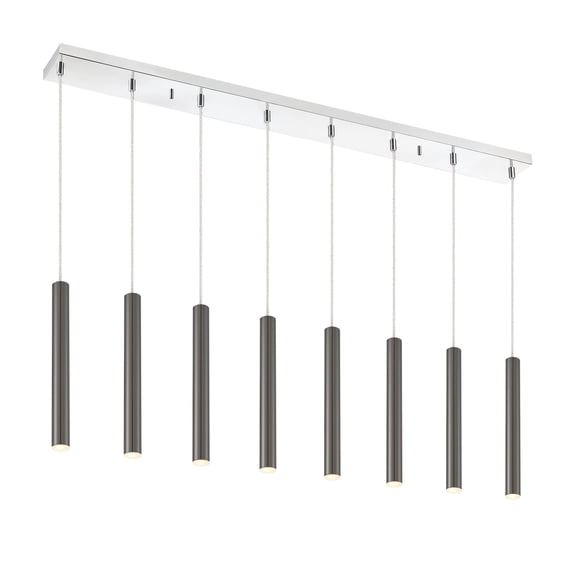70W 14 Led Island/Billiard In Modern Style 16 Inches Wide By 12 Inches High Z-Lite 917Mp12-Pbl-Led-8Lch