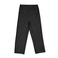 thumbnail image 4 of YANGXINX Yoga Pants for Women 2026 Trendy High Waisted Solid Wide Leg Flared Bootcut Trousers No Front Seamless Loose Fit Outdoor Activewear, 4 of 5
