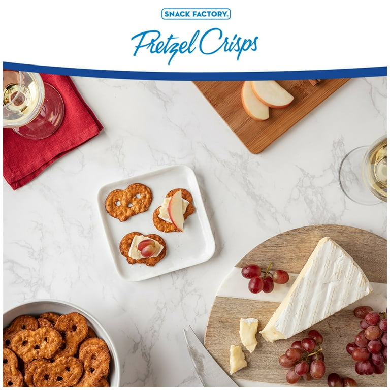 Snack Factory Cinnamon Sugar Pretzel Crisps, 7.2 oz, Sweet