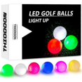 thumbnail image 5 of ZHAOCHENG 1/2 piezas de bola luminosa LED para golf, bola luminosa para golf, bola luminosa para golf, 1 pieza rosa, 5 of 5