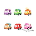 thumbnail image 3 of Yyuenw 6 Pcs Pull Back Cars Set Toys for 1 2 3 Year Toddlers, Baby Car Toys for 6-12-18 Months, Kid Construction Vehicle Racing Car Set, Mini Toy Cars for Toddlers, 3 of 6