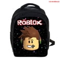 thumbnail image 2 of Roblox-Bolso de hombro con estampado Digital 3D para estudiantes, mochila a todo Color de 13 pulgadas, con cremallera, gran capacidad, 2 of 4