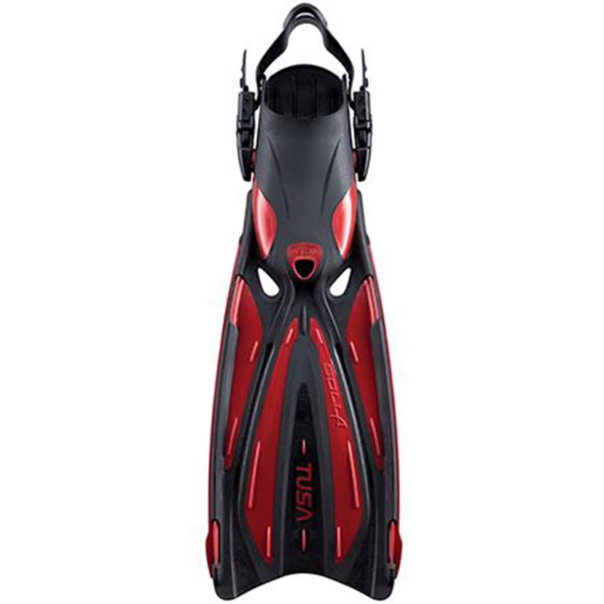 TUSA SF-22 Solla Open Heel Scuba Diving Fins,  (Flash Yellow, Small)