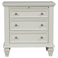 thumbnail image 6 of Sandy Beach 4-piece California King Bedroom Set Cream White, 6 of 17