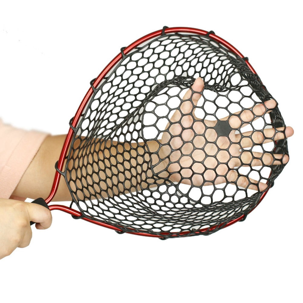Sportact Fishing Accessories,Fishing Equipment,Fishing Net Telescopic Folding Fishing Extending Fly Carp Silicone Dip Net
