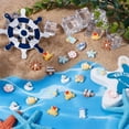 thumbnail image 4 of 1 Box 120Pcs 12 Styles Sea Flatback Charms Ocean Cabochon Resin Cute Summer Beach Hawaii Animals Shell Whale Ship Charm for Jewelry Making Charms DIY Scrapbooking Craft Phone Case Supplies for diy, 4 of 5