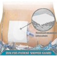 thumbnail image 2 of Waterproof Dialysis Catheter Shower Cover 10x12 Inch Protector With Non-stick Center Pad Picc Line Bandage Patch Dressing Wounds Chest Port Pd Periton, 2 of 5