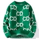 thumbnail image 4 of Suéter de cachemira Harajuku coreano grueso de invierno 2023 para hombre, suéter cálido para hombre, suéteres navideños de lujo de alta gama para hombre, 4 of 4