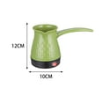 thumbnail image 6 of Fiocias Electric Turkish Coffee Pot, Turkish Coffee Maker Pot ,Water Kettle for Green, 6 of 6
