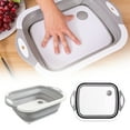 Function Folding Cutting Board 2024 New Foldable Space Saving Gadgets