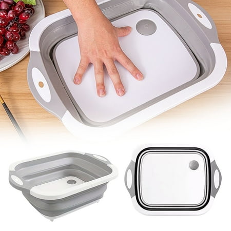 

Function Folding Cutting Board 2024 New Foldable Space Saving Hand Mixer Storage Container Hand Graters for Kitchen Stainless Steel Cheese Hand Grater Hot Set for Food Vegetable And Fruit Washer