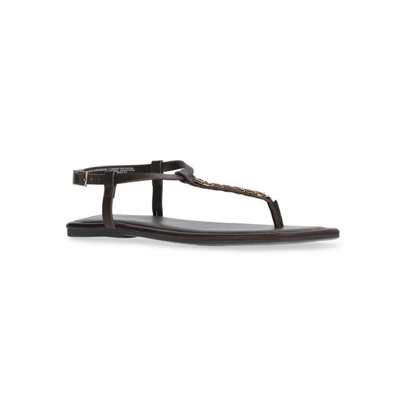 Time and Tru Women's Hardware Thong Sandals