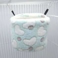 thumbnail image 5 of Winter Warm Hamster Bed, Hanging Sugar Glider Hammock Nest Home, Small Animal Cage Accessories Bedding for Guinea Pig Chinchilla Ferret Squirrel Rat Playing Sleeping, 5 of 8