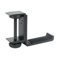 thumbnail image 2 of Soporte de para auriculares de aleación universal Soporte de colgante plegable para soporte negro, 2 of 9