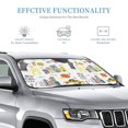 thumbnail image 2 of Bingfone New York Car Windshield Sunshade,Sun Foldable Sun Shield Sun Visor for Car - Small, 2 of 8