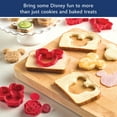 thumbnail image 4 of Disney Home Bake with Mickey Mouse 8 Pcs Cookie Cutter and Stamp Set, Dishwasher Safe, Red, 4 of 7