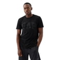 thumbnail image 1 of Camiseta Shirt GAP para hombre con logotipo suave para uso diario, color negro verdadero, XS, 1 of 3