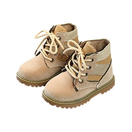 

Toddler Baby Kids Boots Boys Girls Outdoor Hiking Ankle Boots