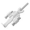 thumbnail image 1 of Luxshiny Security Door Locks For Hotel Doors Silver Alloy Portable Latch For Travel 1Set, 1 of 8