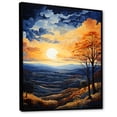 thumbnail image 2 of Designart "Sky Of Calm II" Landscape & Nature Floater Framed Wall Decor, 2 of 7