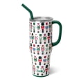 thumbnail image 1 of Swig Life Mega taza de 40 oz, vaso de 40 oz con asa y pajita, vasos aislados extra grandes, taza de viaje amigable con portavasos (cascanueces clásico), 1 of 5