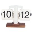 thumbnail image 2 of Retro Flip Down Clock, Stylish Minimalism Style Small Balance Flip Digital Clock with Ultra Luxurious Design for Living Room, 2 of 7