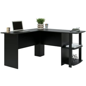 Bush Stockport Corner Computer Desk Black Walmart Com