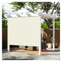 Shade Cloth 4x6 FT Sun Shade Screen Fabric HC-038 Shade Cover Tarp with Grommets for Pergola Backyard Garden, Beige 0 4'×0 6'