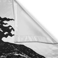 thumbnail image 3 of Ambesonne Halloween Kitchen Curtains, Zombie Evil Dead Man, 55"x39", Black Dark Grey, 3 of 3