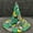 5, variant on Retro Floral Print Quilted Witch Hat, Wide Brim Pointed Wizard Hat, Cottagecore Boho Costume Accessory for Women, Party Photography Dress Up Hat