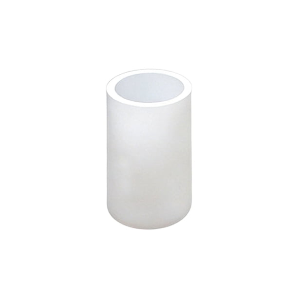 Molde de silicona cilíndrico grande para velas, molde de silicona para moldear resina de velas cilíndricas, para hacer velas caseras 3D de animales