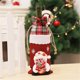 thumbnail image 1 of Xihbxyly Ofertas de Iluminación Bolsas de Botellas Cubriformes En Tinto Decoraciones Navideñas En Muñeco de Nieve y Papá Noel, 1 of 2