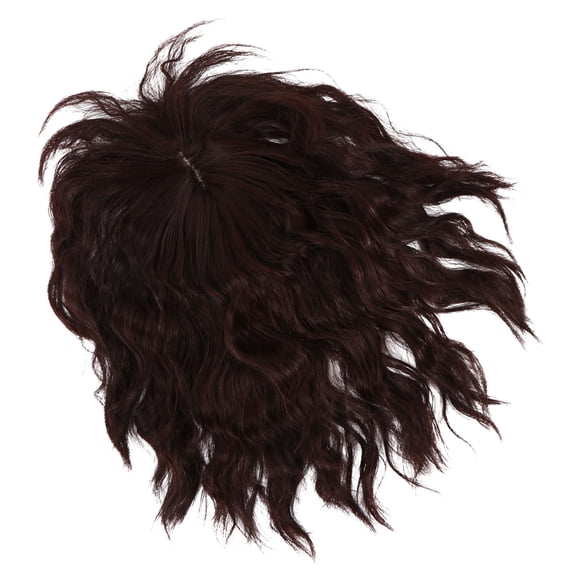 Hytrove Hair Bangs Hairpiece En Clip Color Café Para Cambio De Look Natural Y Cómodo