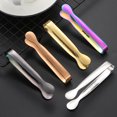 thumbnail image 5 of 6pcs Ice Tongs Mini Sugar Tongs Stainless Steel Small Serving Tongs, for Appetizers,Tea Party, Coffee Bar, Dessertscolour, 5 of 5