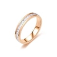 thumbnail image 1 of Anillo de cristal para mujer, joyería de mano de compromiso exquisita, círculo de Metal con diamantes de imitación, decoración de vestir Ropa, zapatos y accesorios Miscelánea Oro Talla 8 Sonducket AP014468-09, 1 of 6