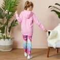 PatPat Cute Unicorn Outfit Kid Girl s Hoodie And Leggings Set patpat-cute-unicorn-outfit-kid-girl-s-hoodie-and-leggings-set