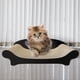 thumbnail image 4 of Tablero para rascar Yinane ejercicio interactivo patas de molienda sofá de cartón rascador para gatos Negro, 4 of 8