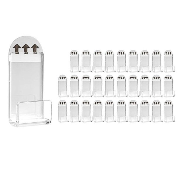 Acrylic Vinyl Record Hanging Rack Wall Mounted 30pc Self Adhesive Vinyl ...