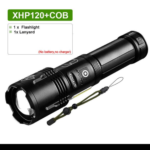 LED Rechargeable Laser Flashlight 90000 High Lumens Original Quality